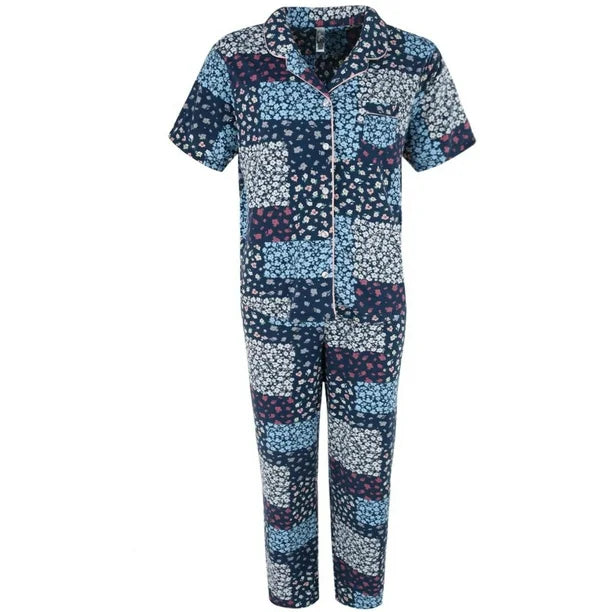 Notch Pj Set Navy