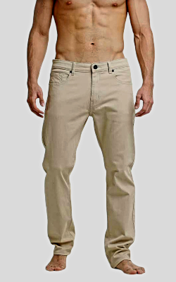Pant Stretch Twill P/hombre Khaki