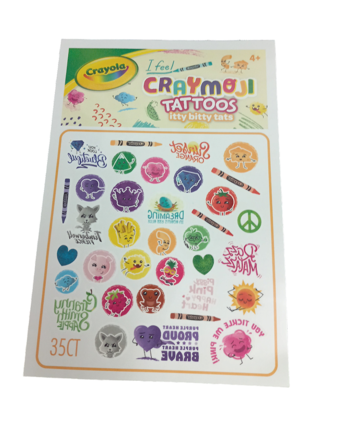 Crayola Craymour 02 Tiny Tattoo Pouch