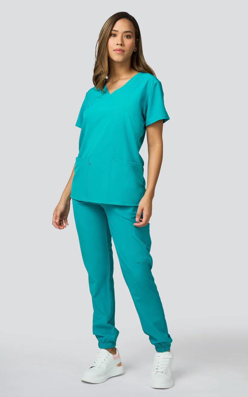 UNIFORME JOGGER STRETCH - TURQUOISE
