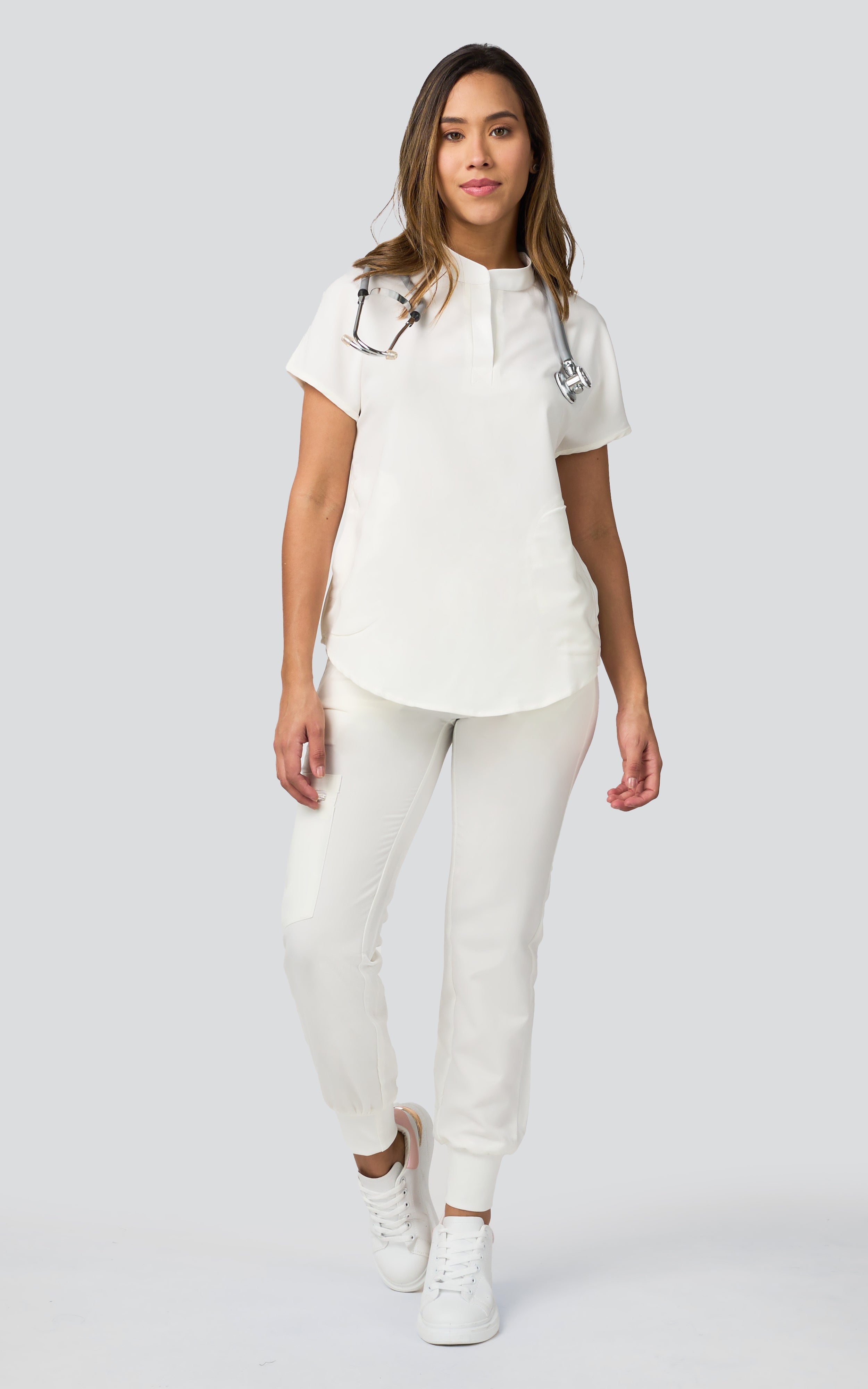 PANTS UNIFORM SPACE-WHITE
