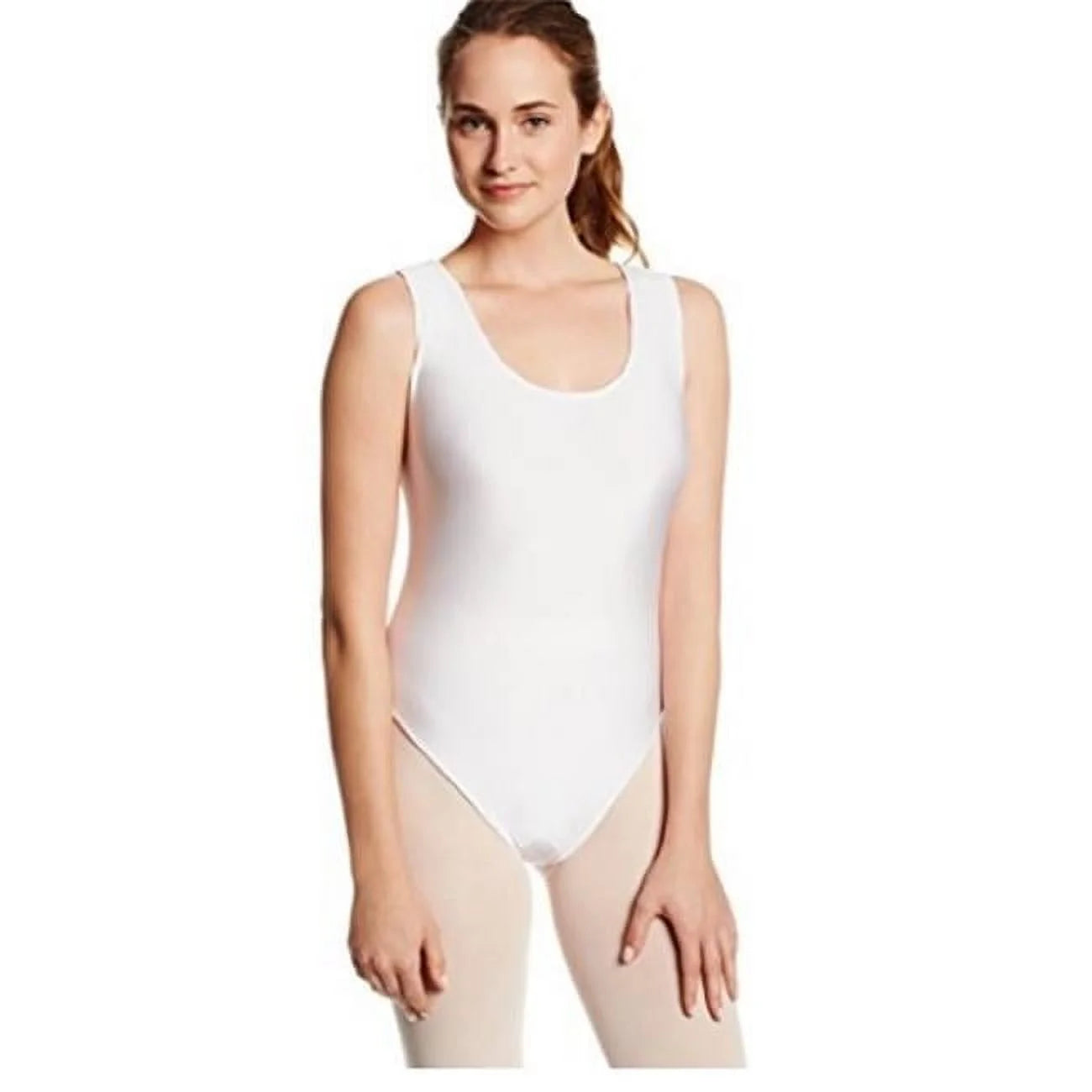 Women's Leotard White Lycra