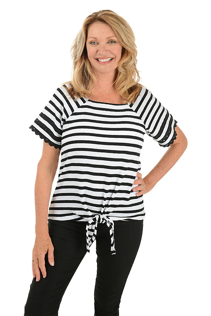 Tshirt Black/White - Ruby Rd