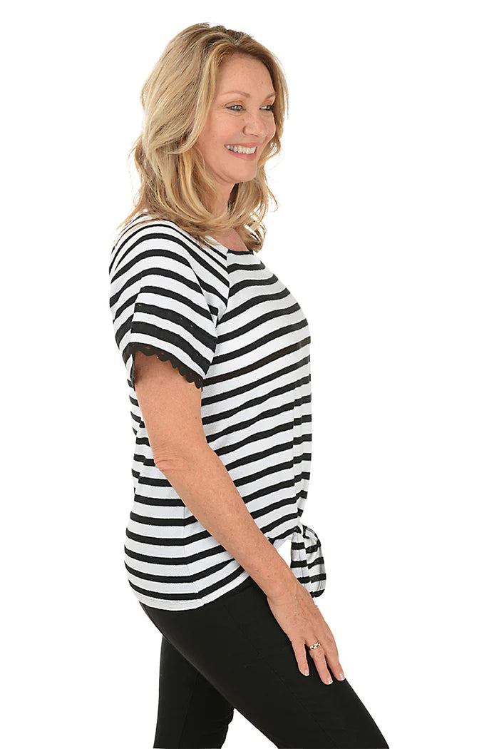 Tshirt Black/White - Ruby Rd