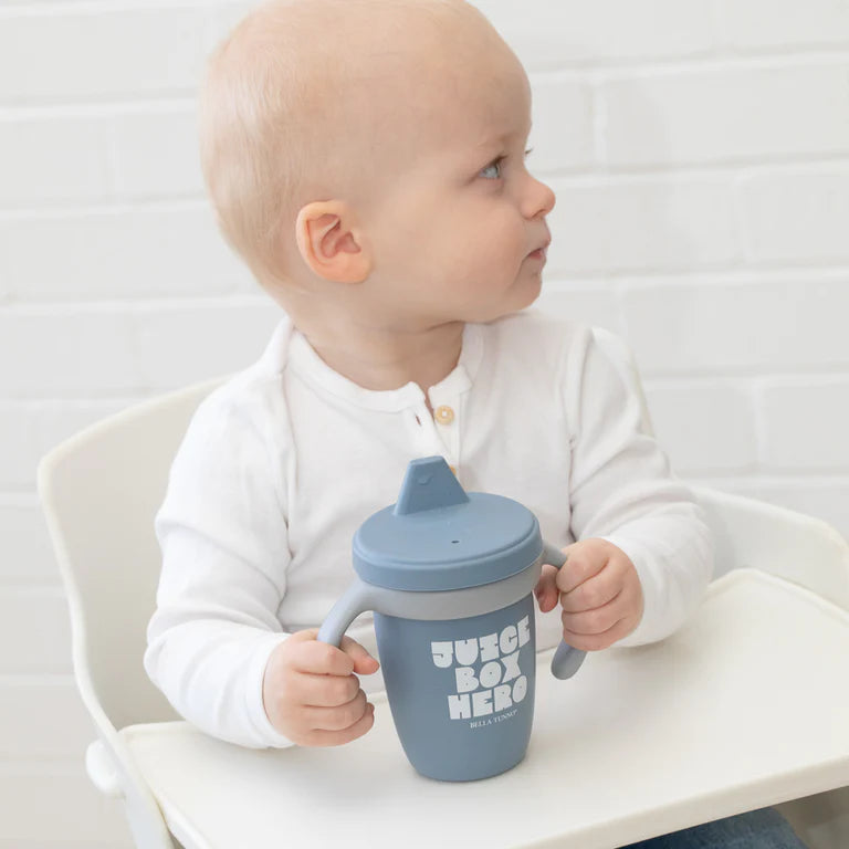 Juice Box Hero Happy Sippy Cup