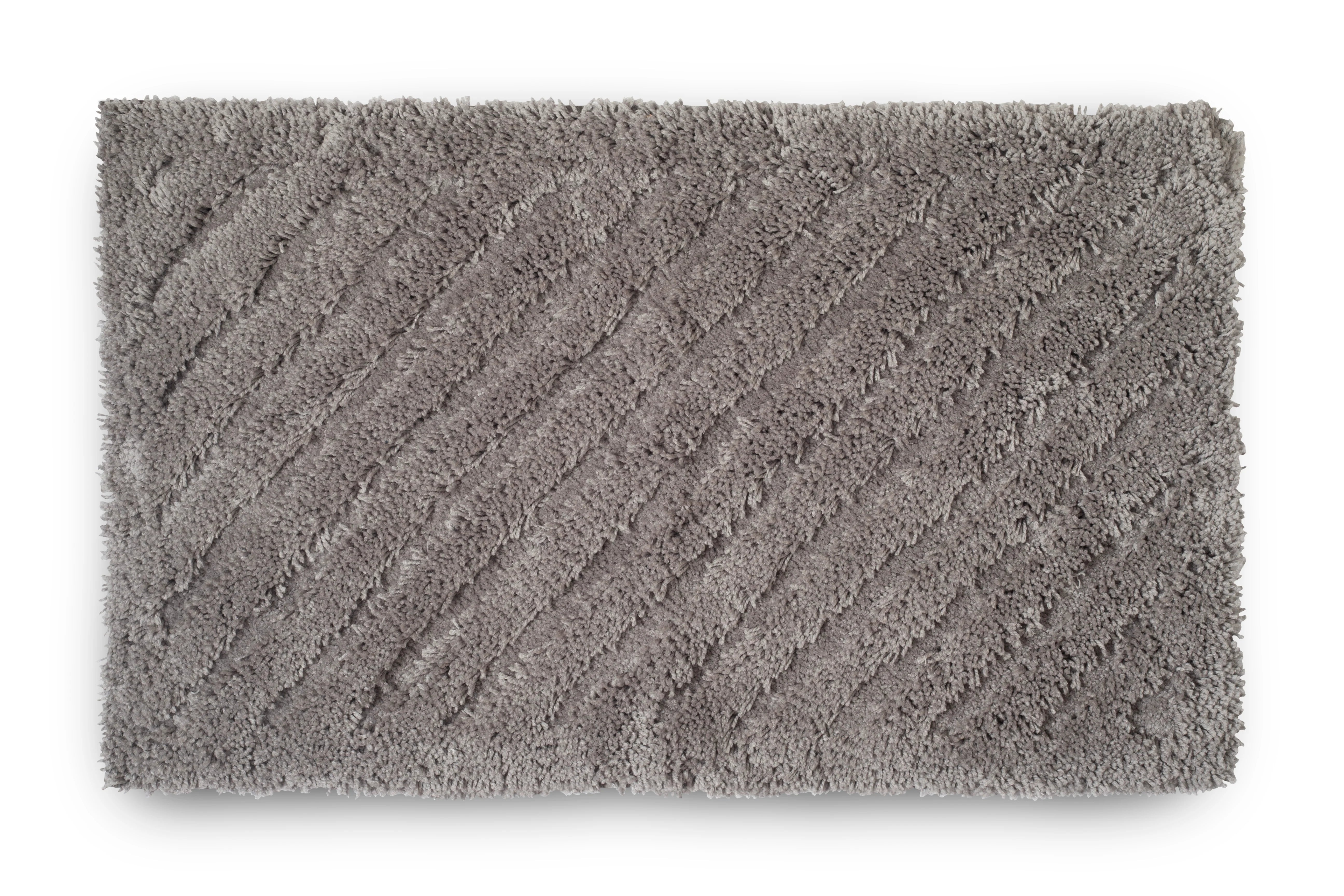 Serene Bath Rug Gray