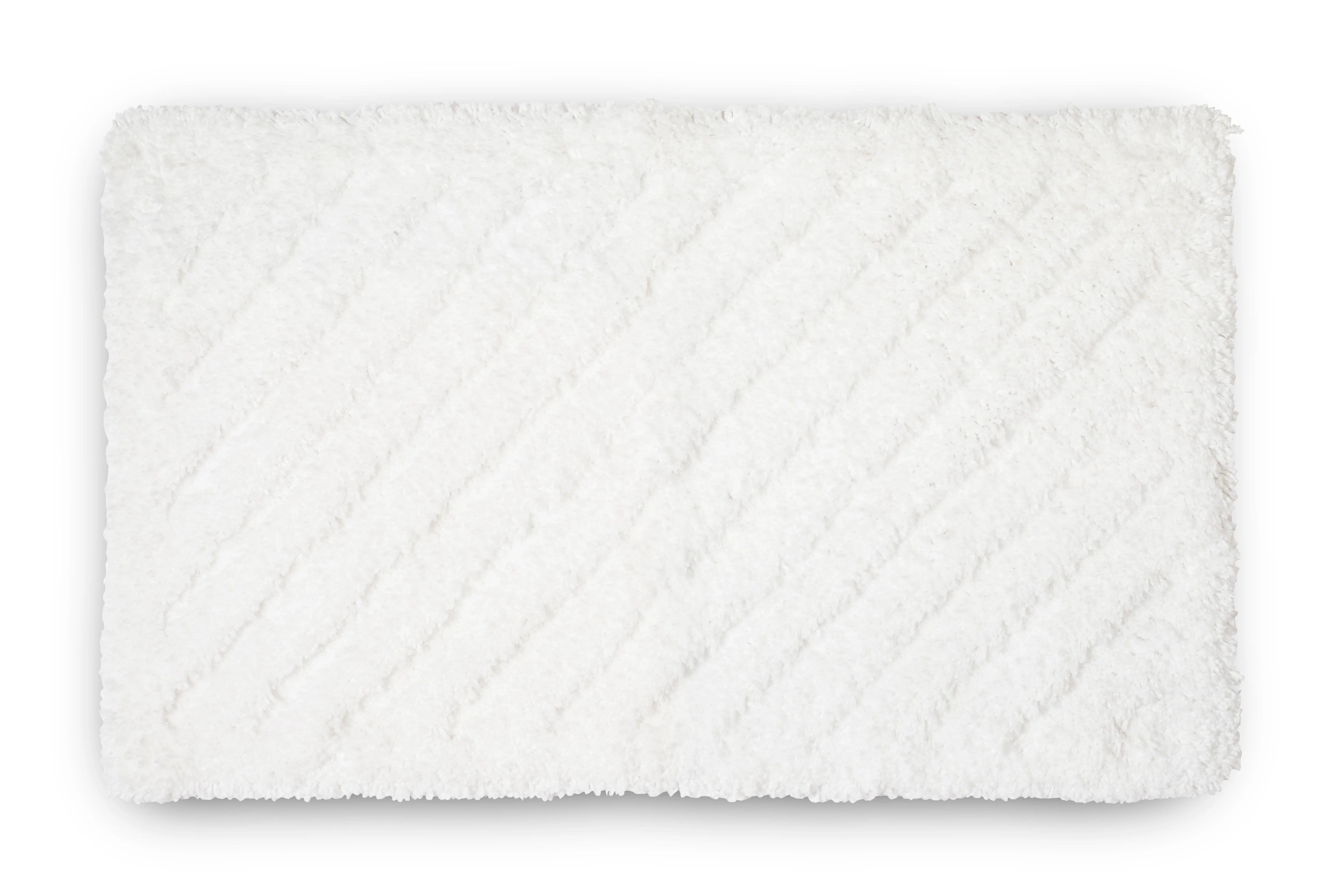 Serene Bath Rug White