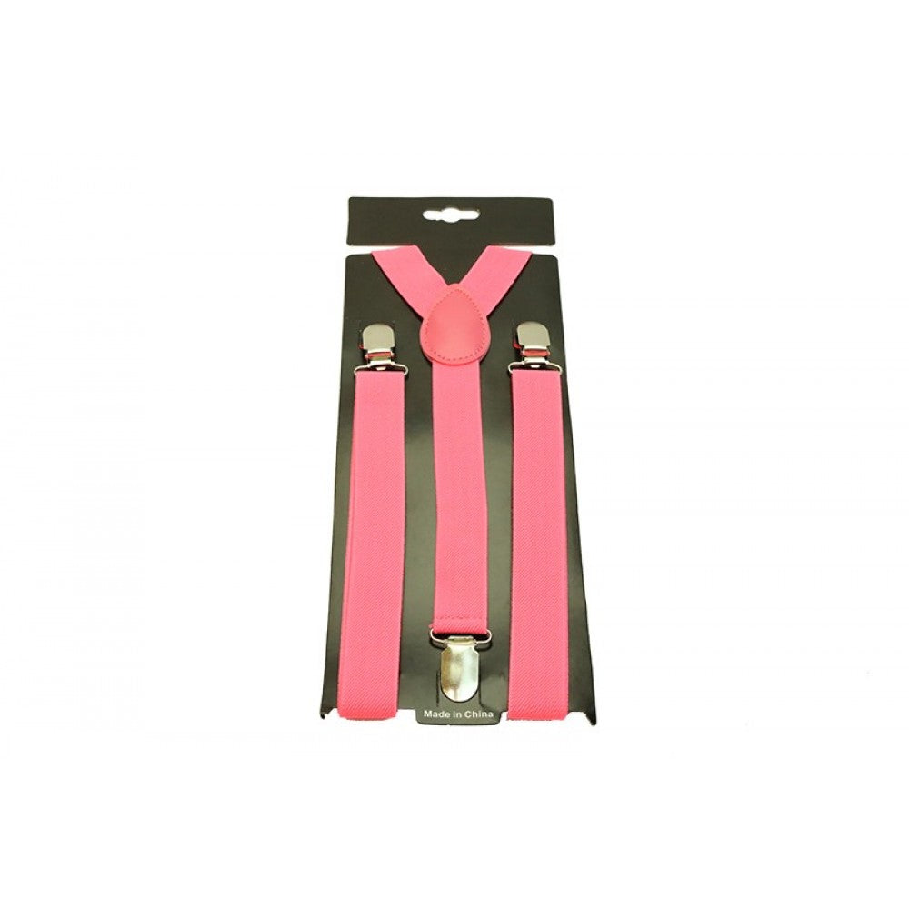 Pink Blue Suspenders