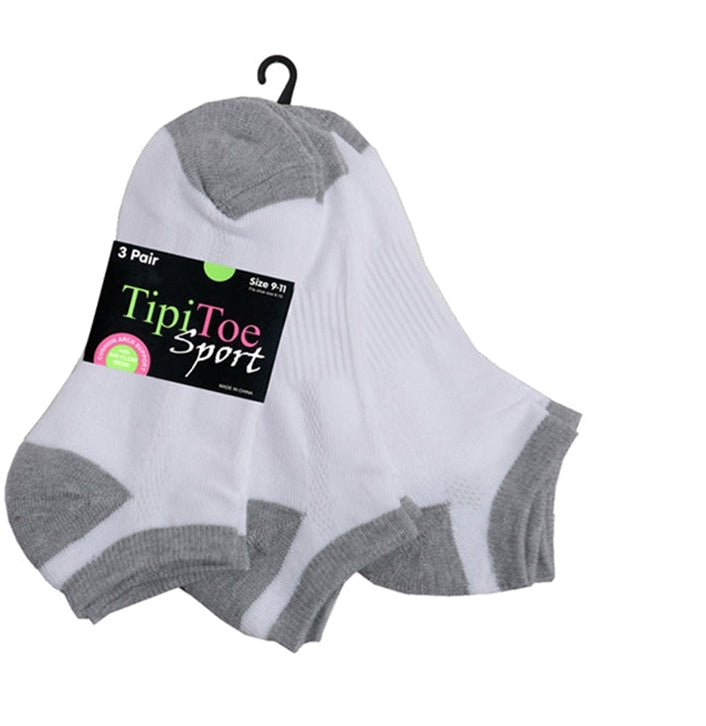 Women's 3 Pack Cushion Sport Ankle Socks