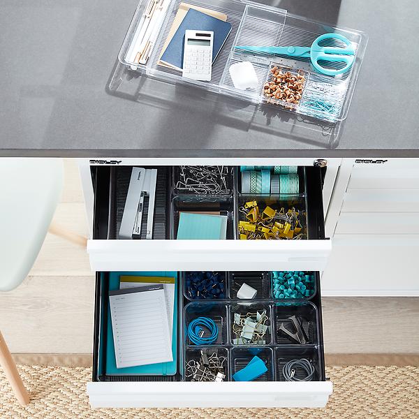 Linus Expandable Drawer Organizer Clear
