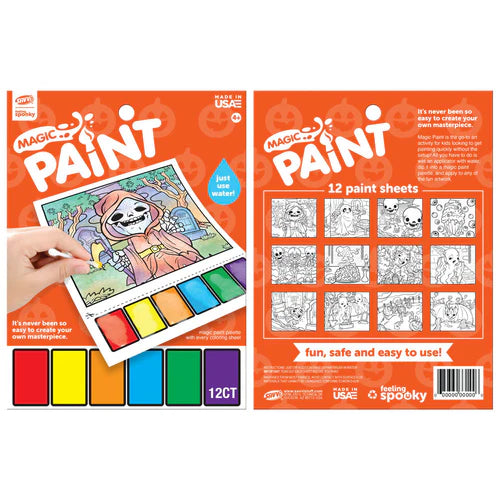 Halloween Magic Paint Book