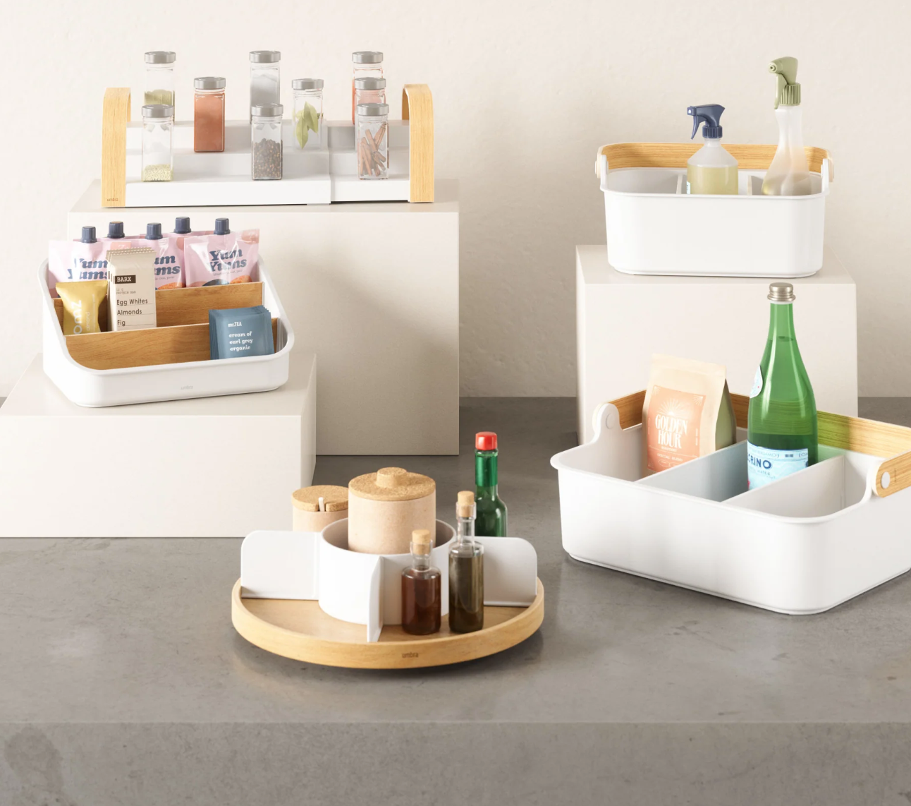 Bellwood Packet Organizer White/Natural