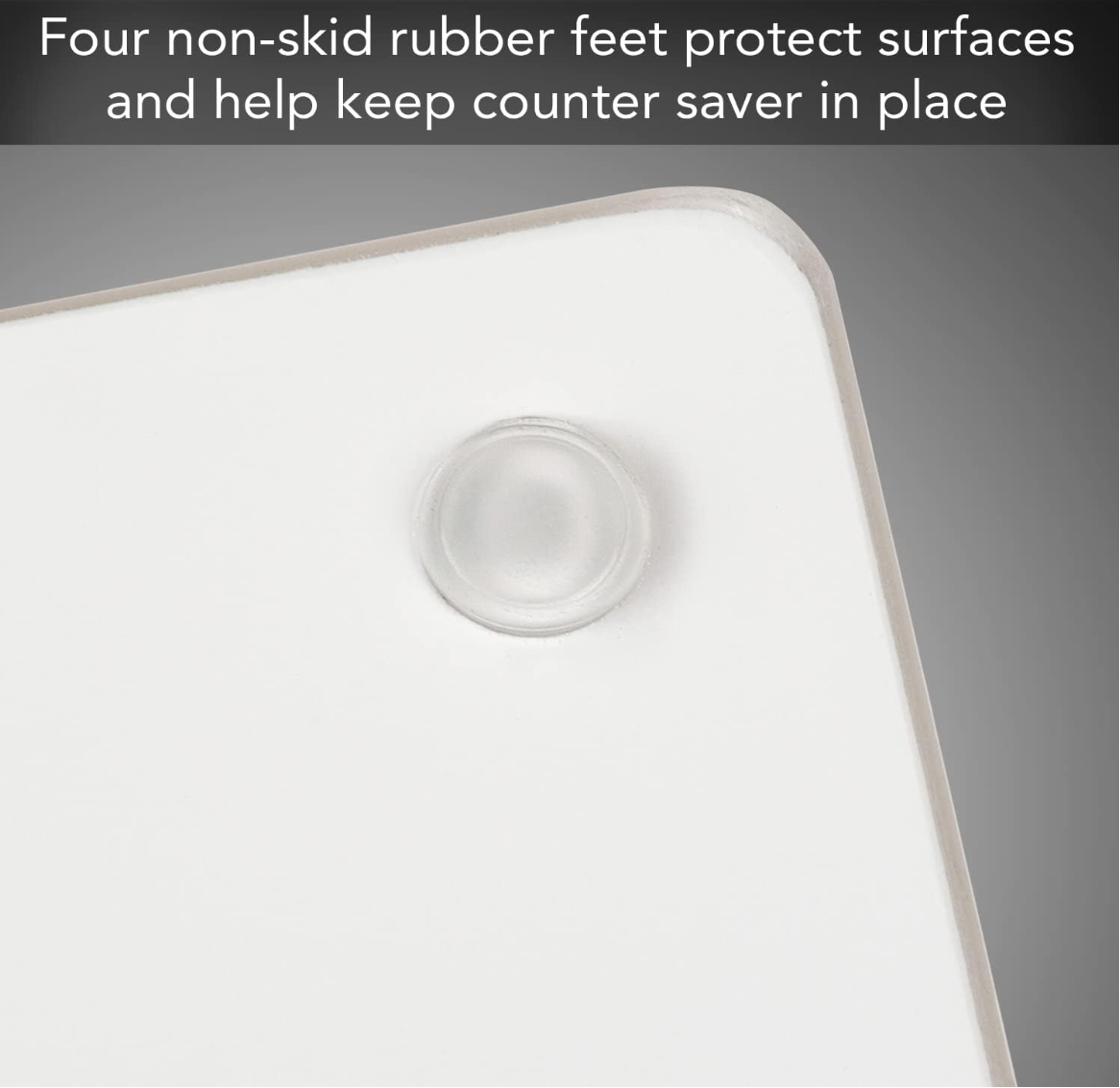 Black Marble Glass Counter Saver 15" x 12"
