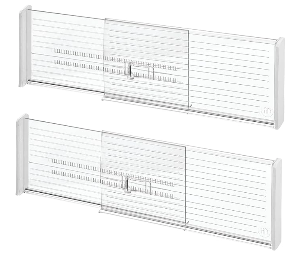 Expandable Drawer Dividers Set of 2 - 5.75" High