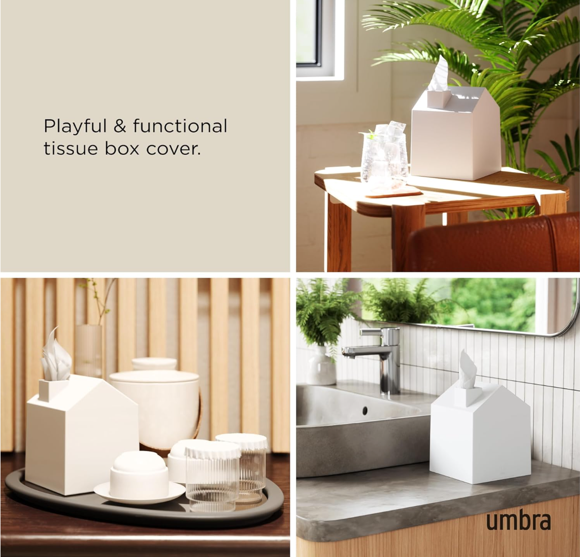 CASA TISSUE COVER WHITE