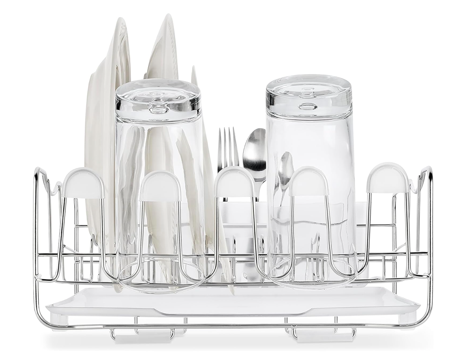Large Rust-Resistant Stainless Steel Dish Rack