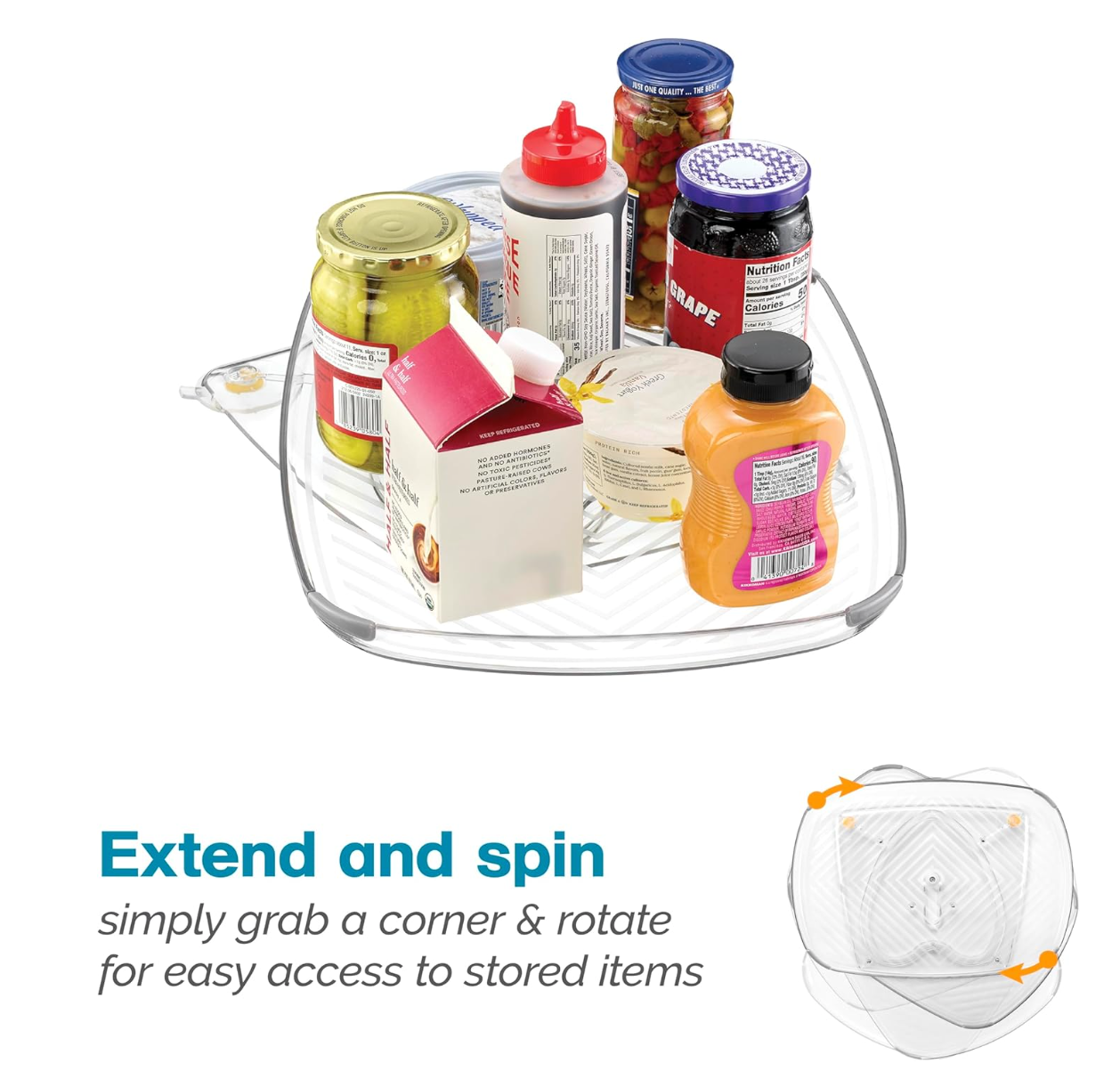 EZ-Reach Rotating Storage Tray