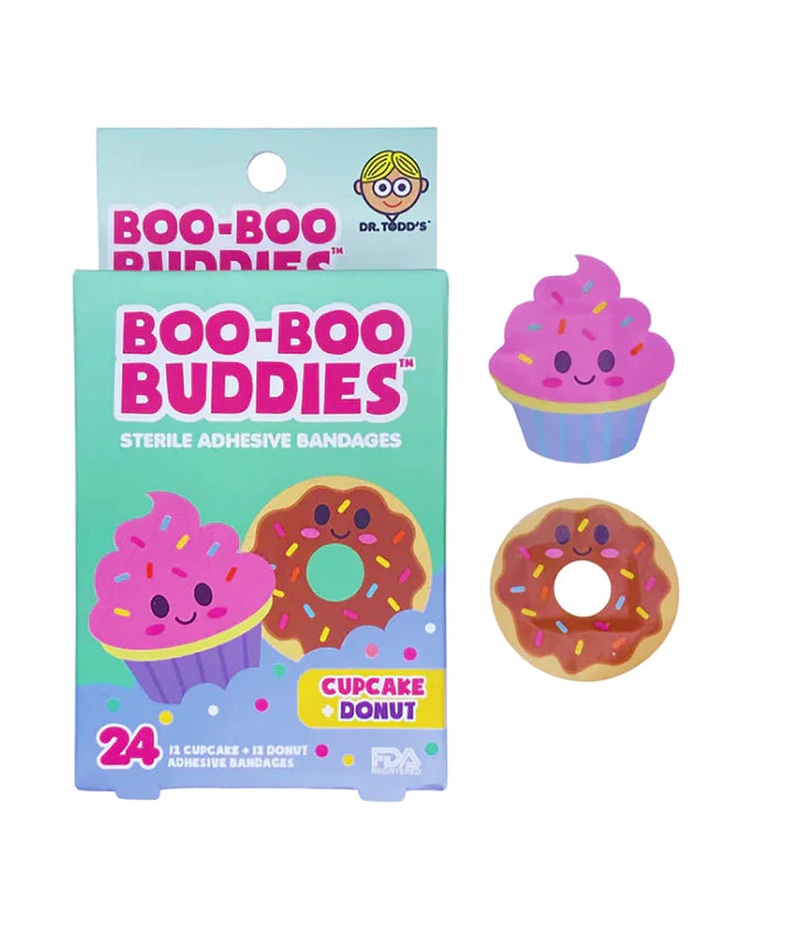 Boo-Boo buddies - Cupcake & Donut