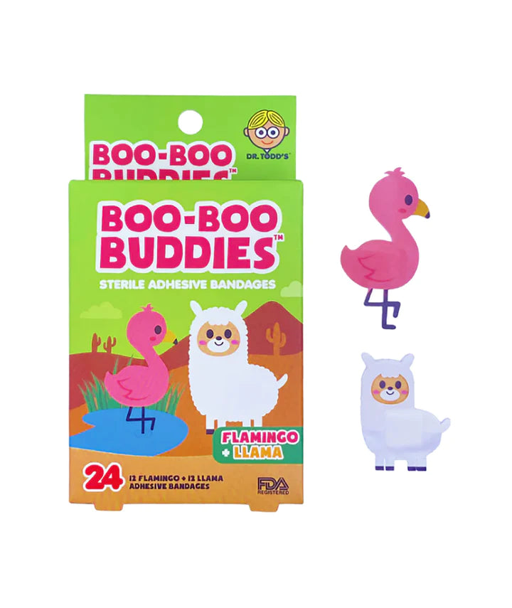 Boo-Boo buddies - Flamingo & LLama