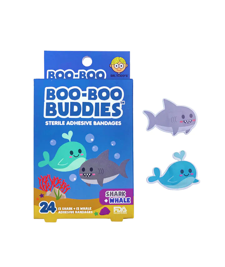 Boo-Boo buddies - Shark & Whale