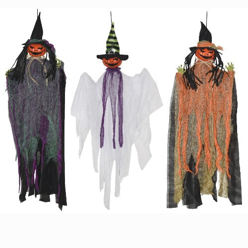 Hanging Scarecrow Pumpkin