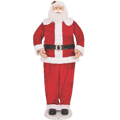 60" Animated Dancing Santa Christmas Decoration