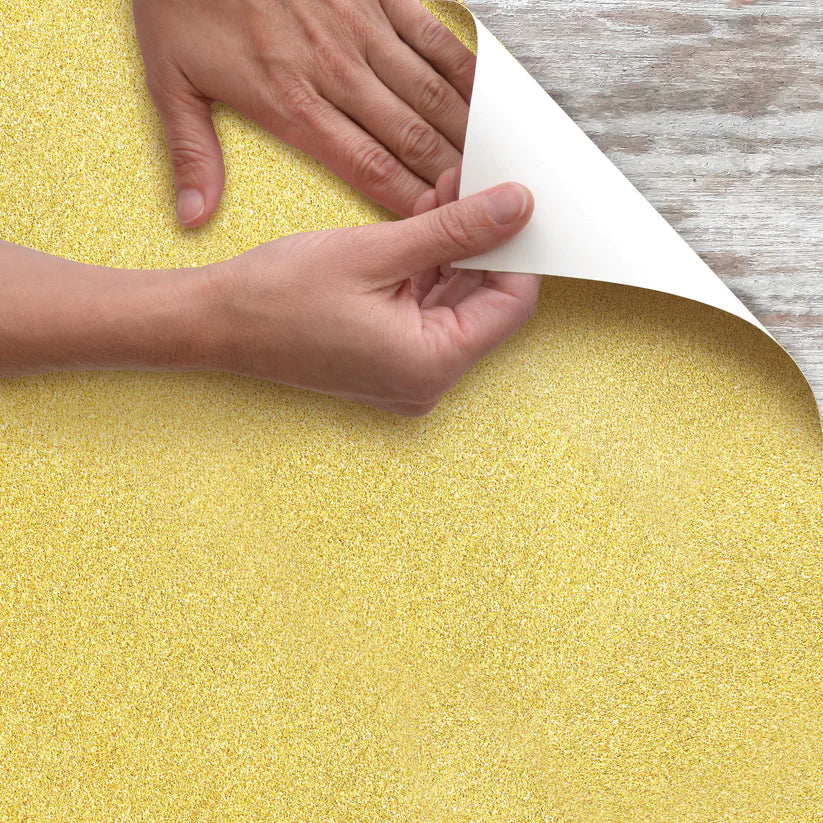 Brand Craft - Glitter FX Self-Adhesive Gold 18in x 6ft