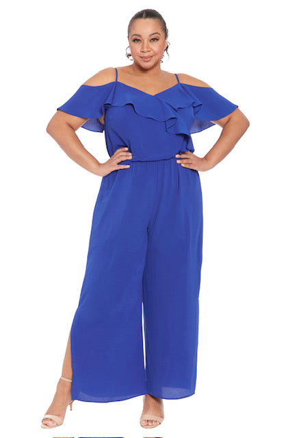 Jumpsuit Blue - London Times