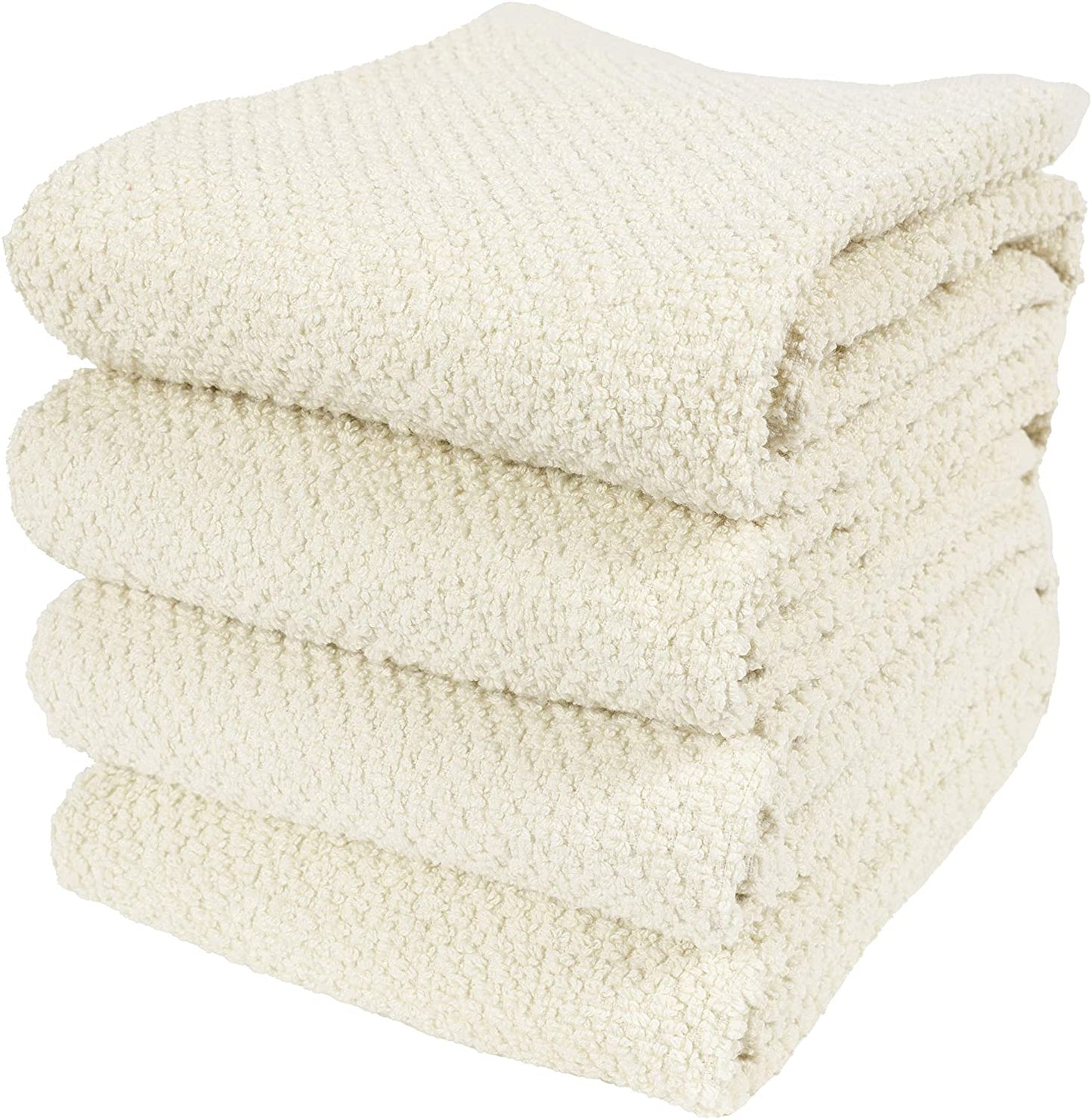 SJ Terry Towel (Set of 4) - Alabaster
