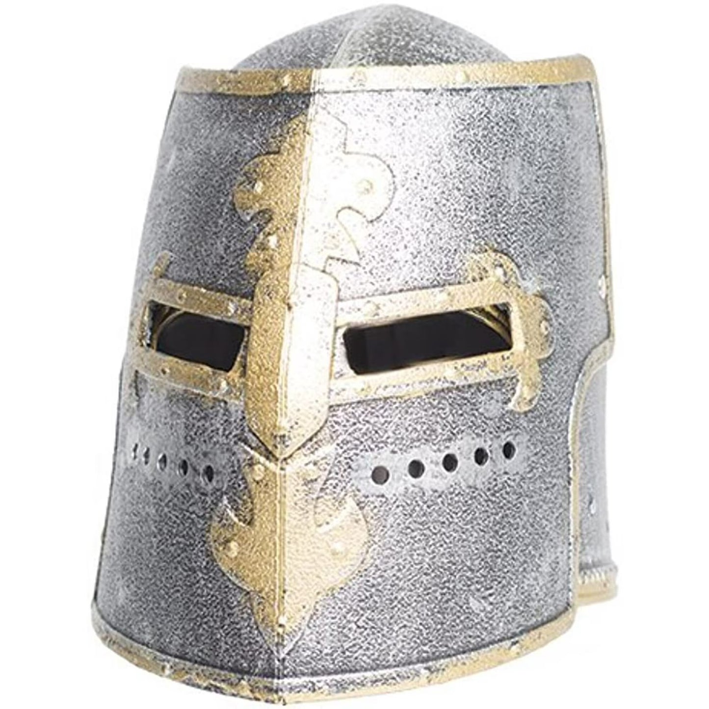 Knight Box Helmet Silver