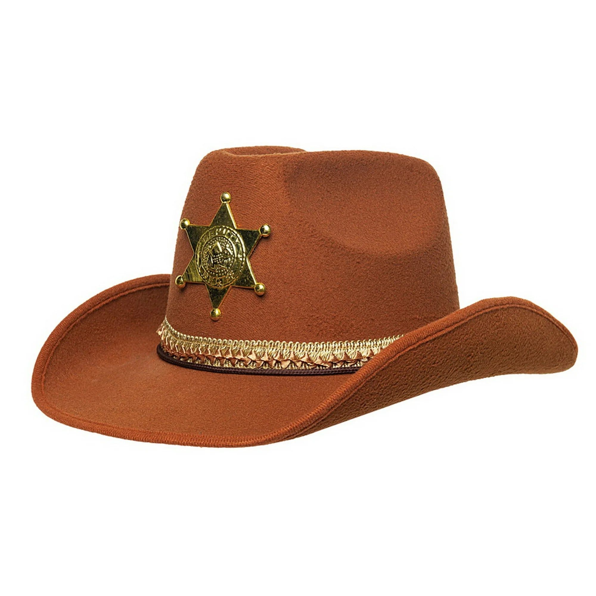 Brown Sheriff Hat