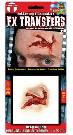 Transfers Head wound