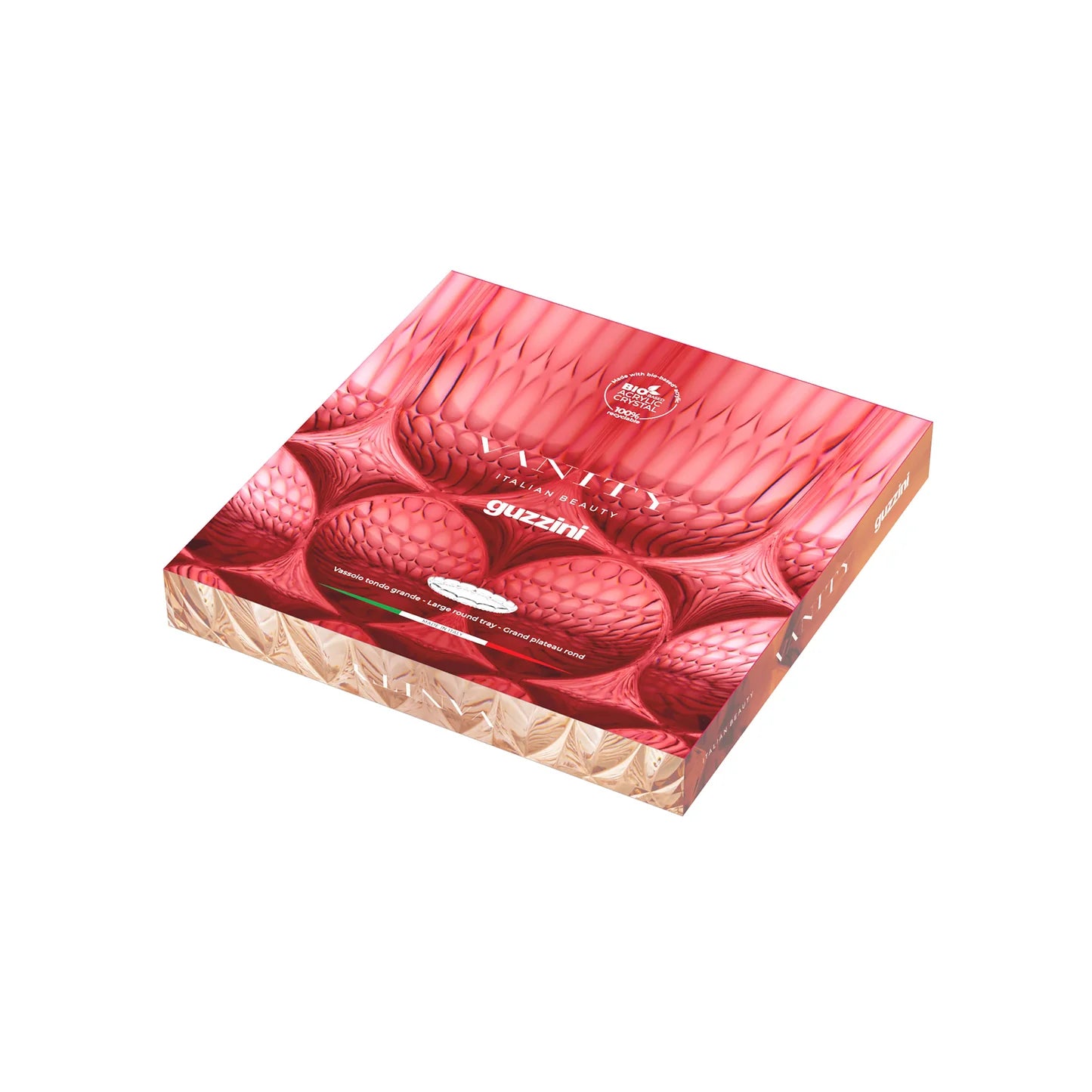 Vanity - Large Round Tray Transparent