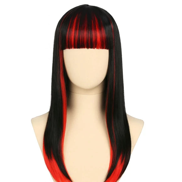 Vampire Red&Black Long Wig