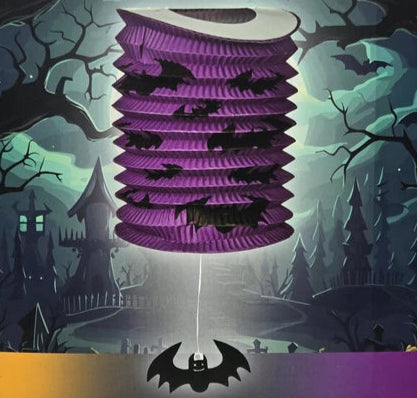 Bats Paper Lantern Lamp Halloween Hanging Party Decoration