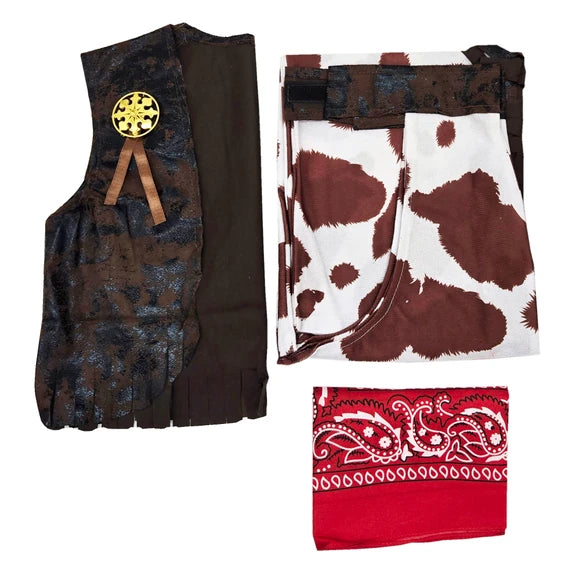 Kids Cowboy Costume Dress Up Set
