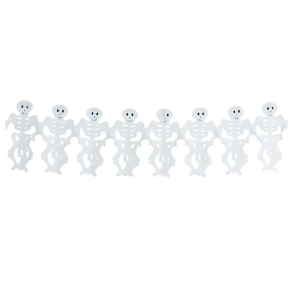 Halloween Skeleton Garland Paper Decoration