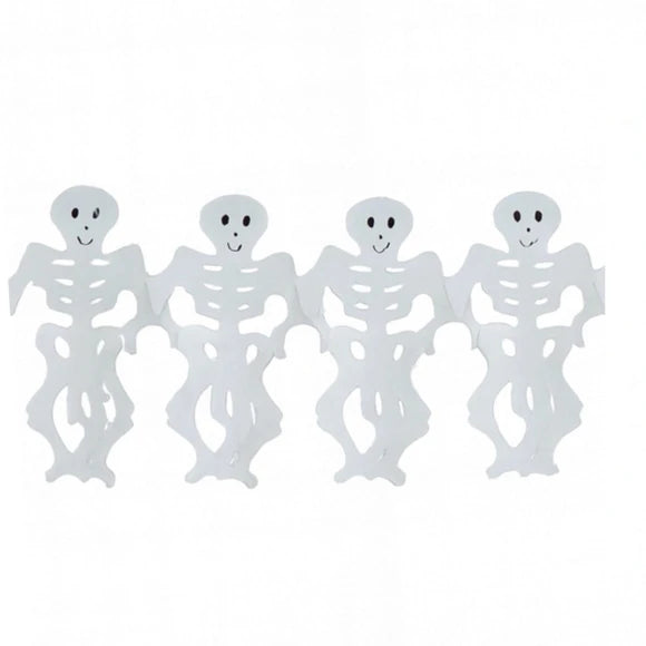 Halloween Skeleton Garland Paper Decoration