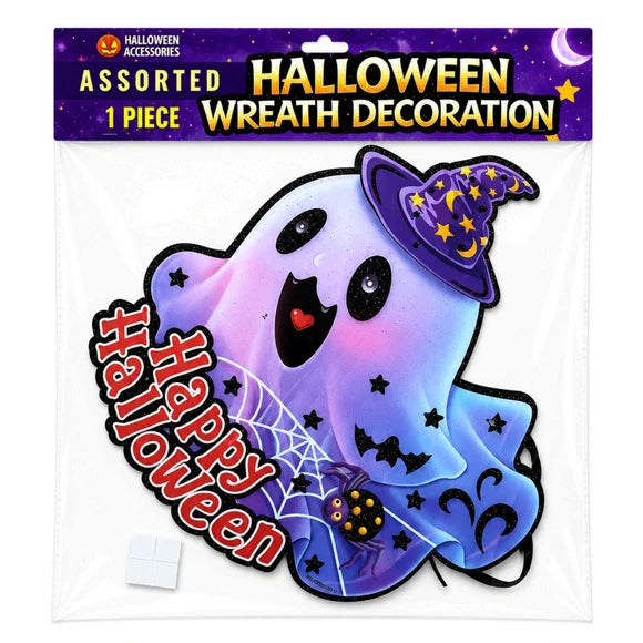Cute Ghost and Pumpkin Halloween Hanging Decoration Ghost