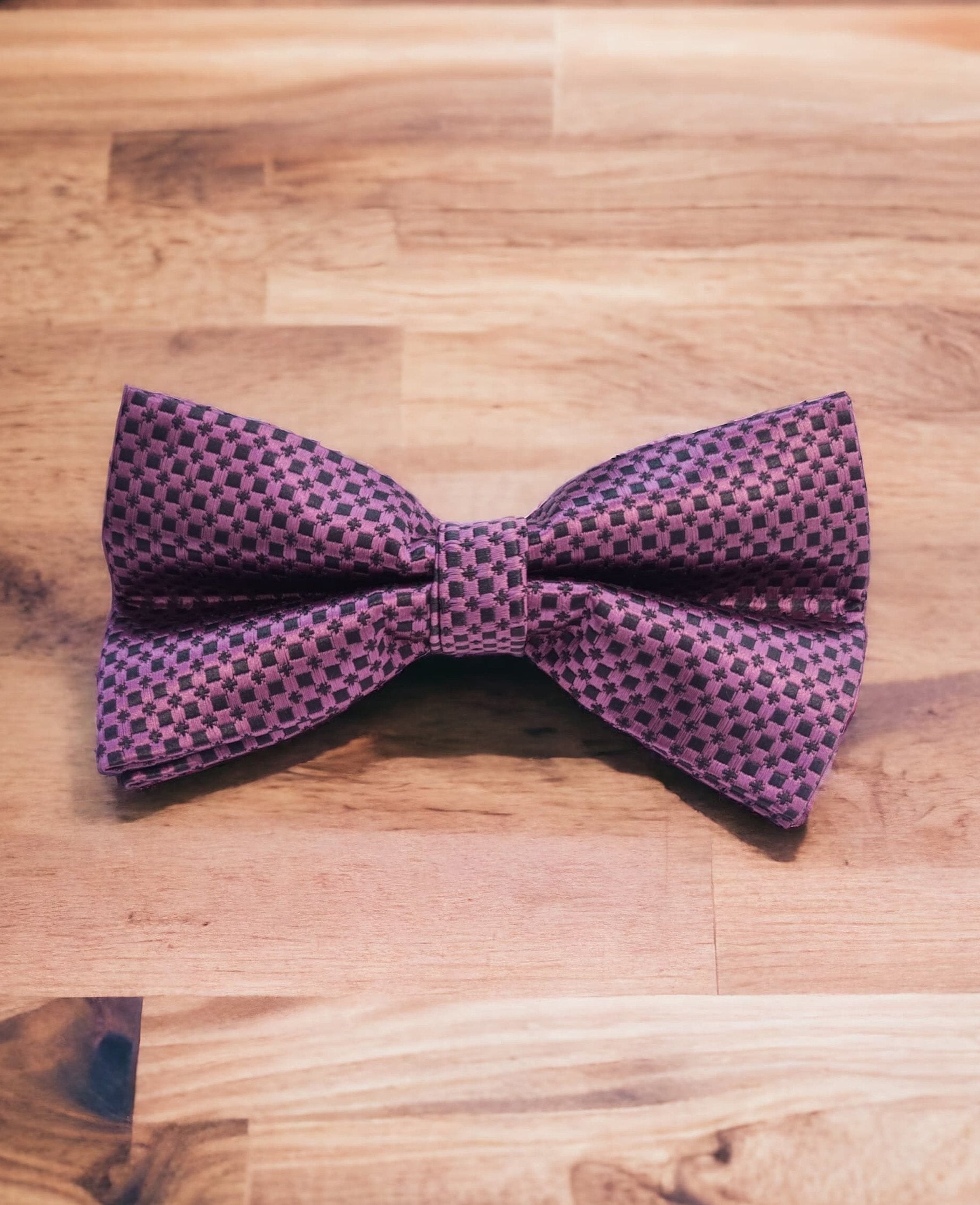 Corbata Estampada de Caballero Lila