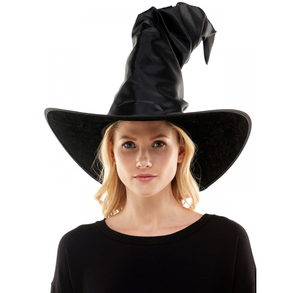 Black Twisted Witch Hat