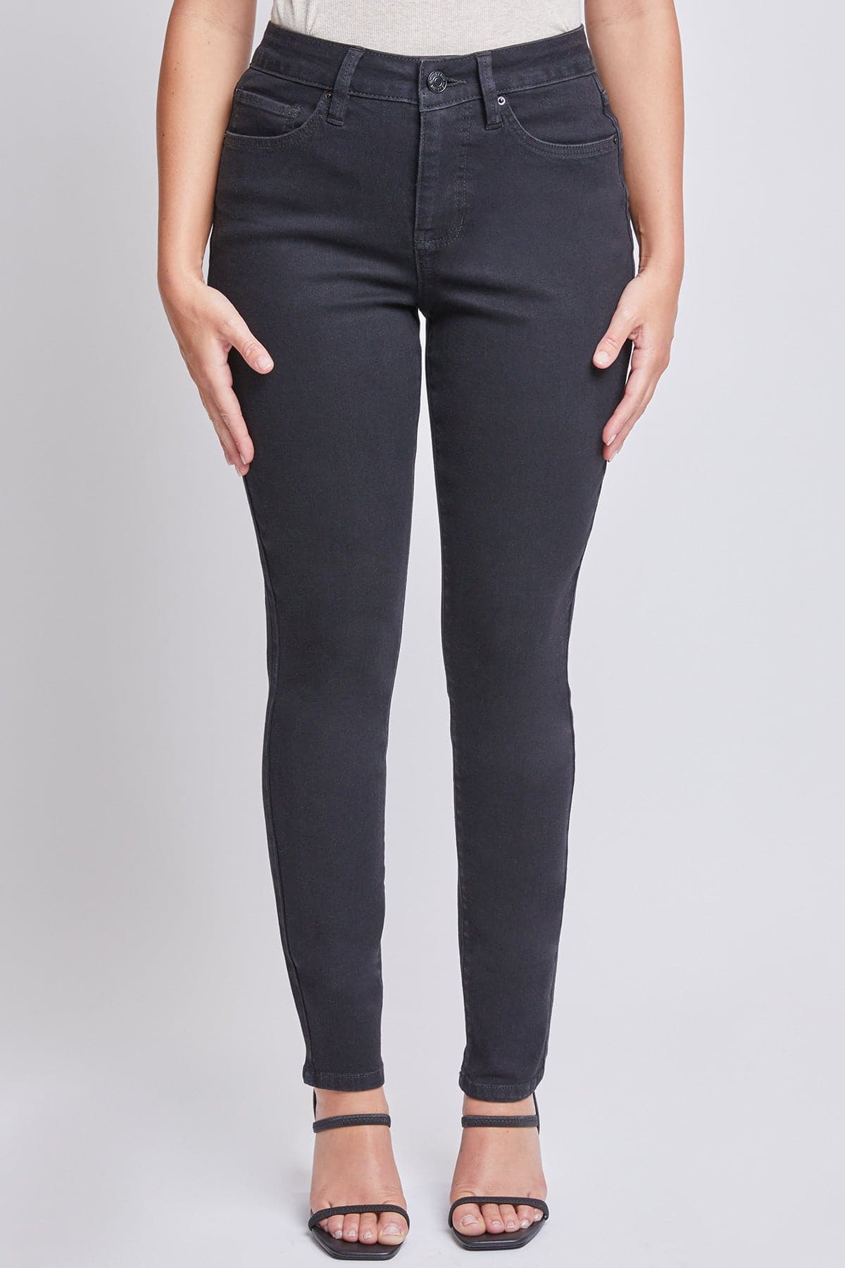 Women's Sustainable High Rise Skinny Jeans Black
