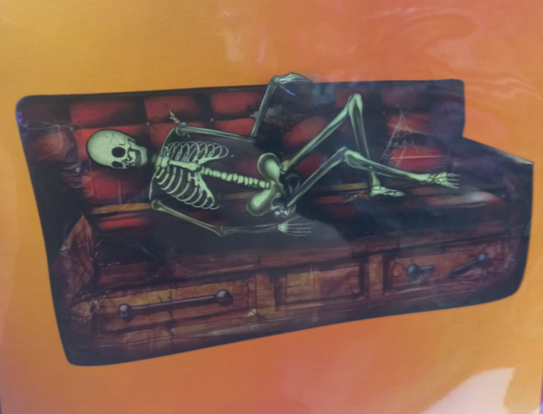 Décor- Plastic Coffin Couch Cover 29.5" x 54"