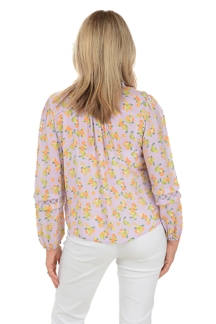 Blouse Orchid Bloom/Iceland Poppy - Zac & Rachel