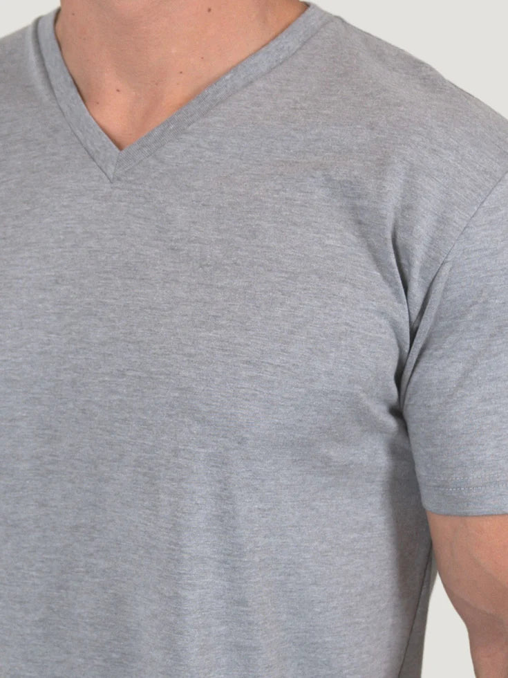 T-shirt V Men Grey - Everfit