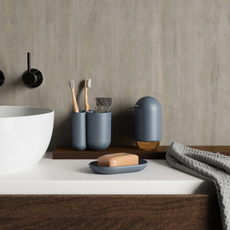 Touch Soap Dish Slate Blue