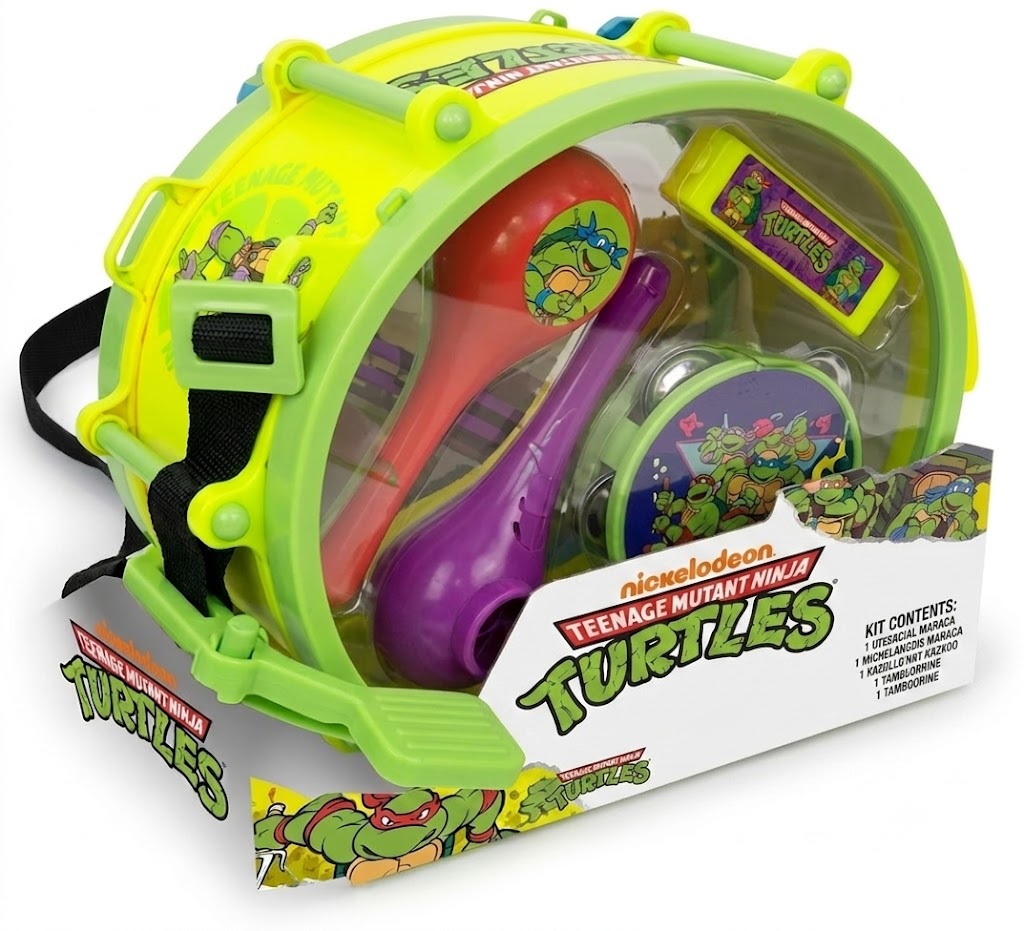 Teenage Mutant Ninja Turtles 7 Pieces Band Drums