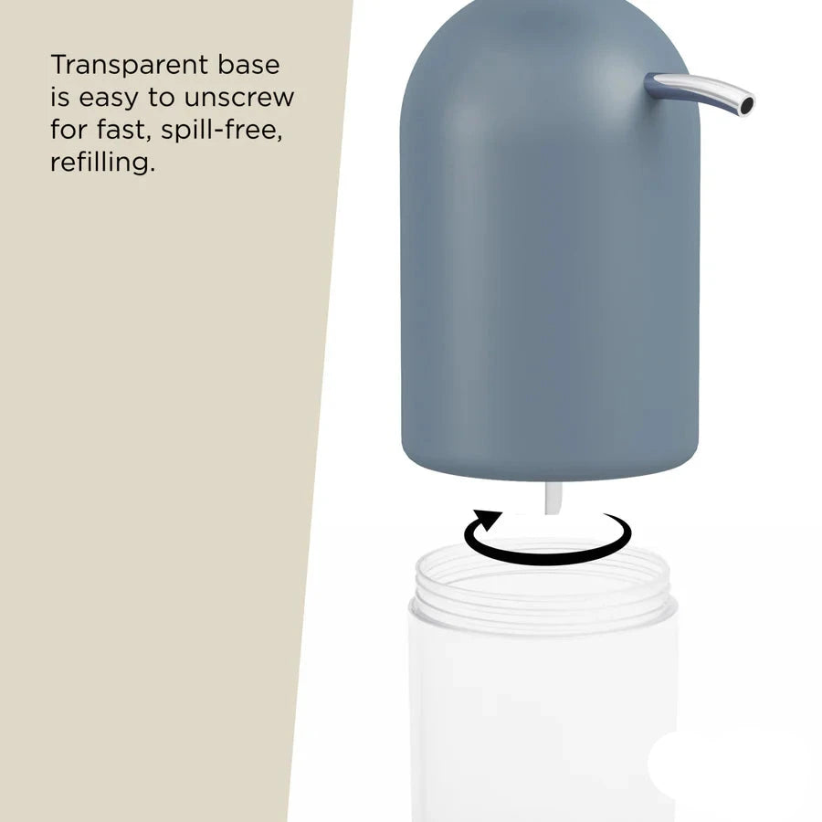 Touch Soap Pump Slate Blue