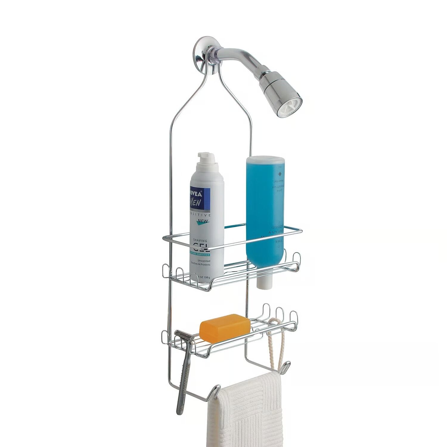 Milo Shower Caddy Silver
