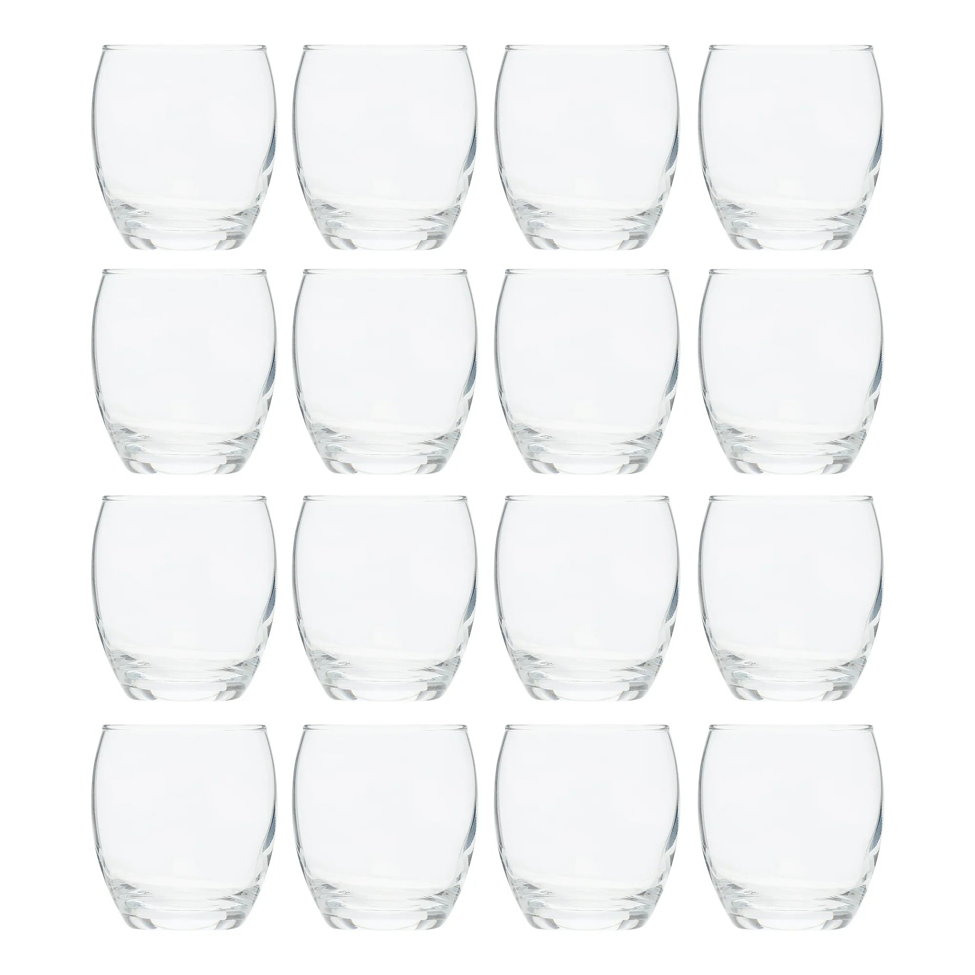 Reality Clear Glassware Set, 16 Piece
